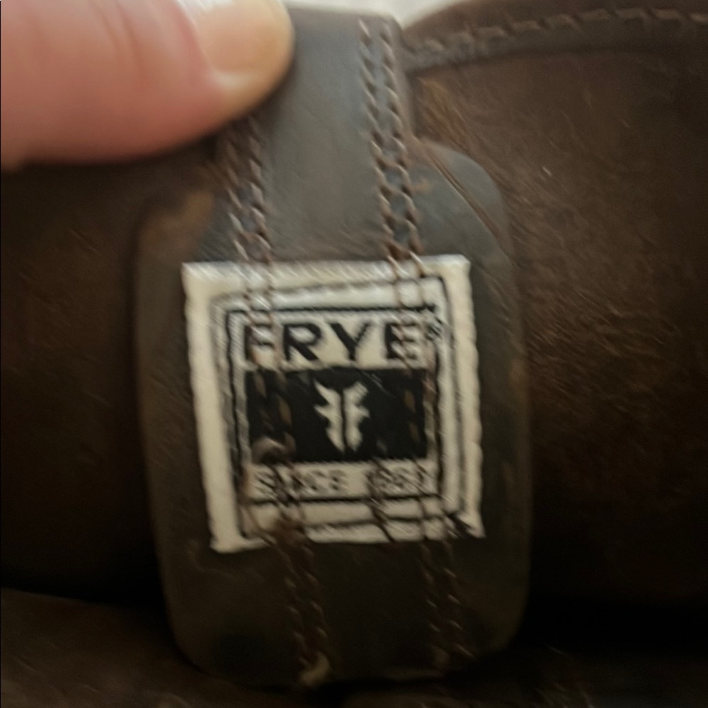 Frye Brown Leather Boots Timeless Design